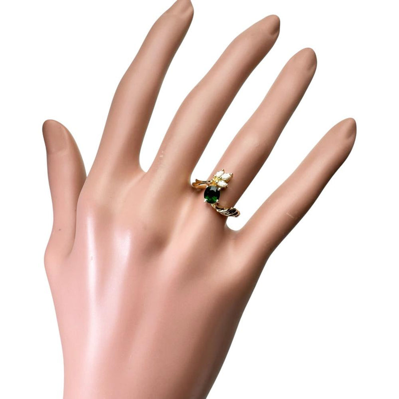 9号 クロムトルマリン 0.56ct ダイヤモンド 0.15ct リング・指輪 K18ゴールド 18金 4.0g ゴールド レディース
【中古】【真子質店】【NN】




【DSMo】