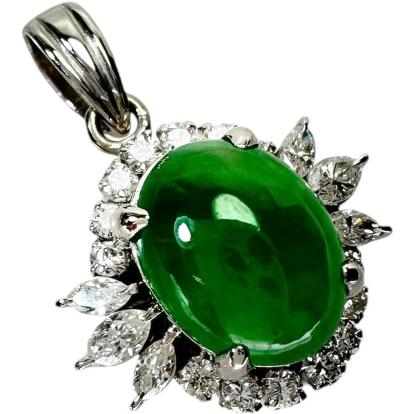 ★★最終特価品 ヒスイ 3.08ct ダイヤモンド 0.58ct ペンダントトップ Pt900プラチナ 5.0g レディース
【中古】【真子質店】【NN】




【ITIx】