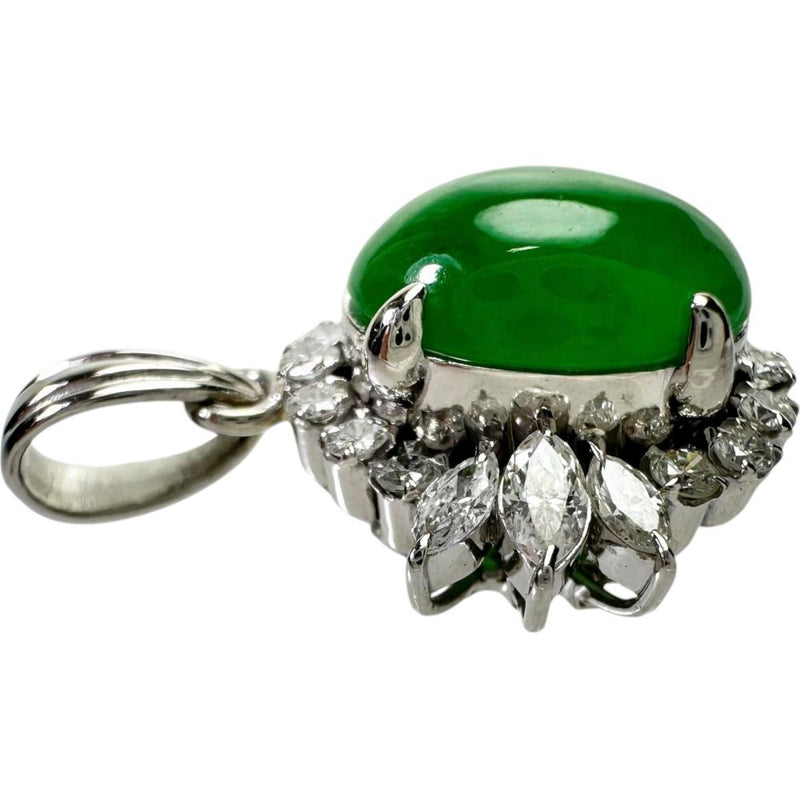 ★★最終特価品 ヒスイ 3.08ct ダイヤモンド 0.58ct ペンダントトップ Pt900プラチナ 5.0g レディース
【中古】【真子質店】【NN】




【ITIx】