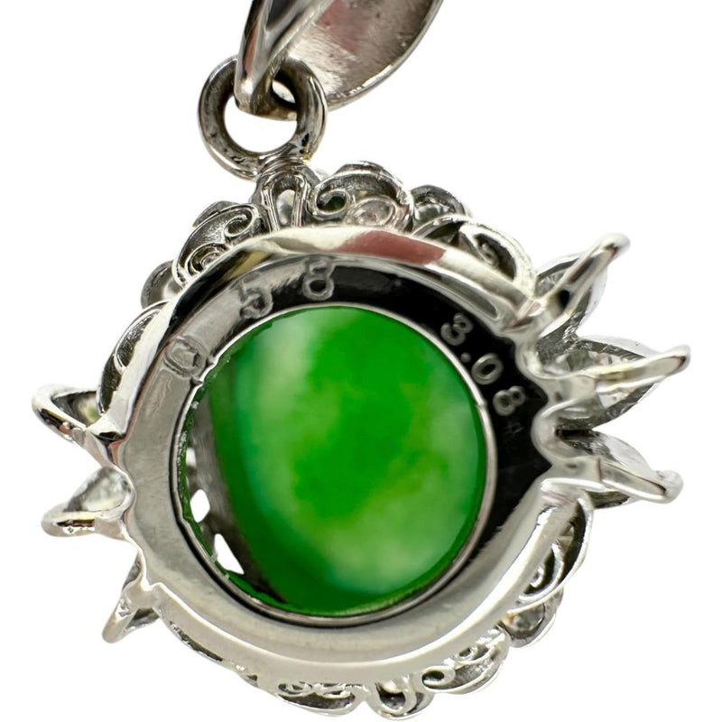 ★★最終特価品 ヒスイ 3.08ct ダイヤモンド 0.58ct ペンダントトップ Pt900プラチナ 5.0g レディース
【中古】【真子質店】【NN】




【ITIx】