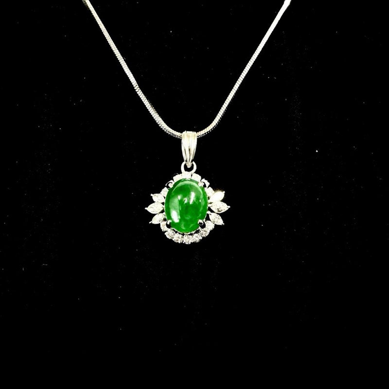 ★★最終特価品 ヒスイ 3.08ct ダイヤモンド 0.58ct ペンダントトップ Pt900プラチナ 5.0g レディース
【中古】【真子質店】【NN】




【ITIx】