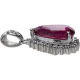 ピンクトルマリン（ルベライト） 2.69ct ダイヤモンド 0..39ct ペンダントトップ Pt900プラチナ 4.1g レディース
【中古】【真子質店】【NN】




【DKMa】