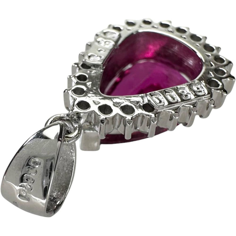 ピンクトルマリン（ルベライト） 2.69ct ダイヤモンド 0..39ct ペンダントトップ Pt900プラチナ 4.1g レディース
【中古】【真子質店】【NN】




【DKMa】