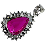 ピンクトルマリン（ルベライト） 2.69ct ダイヤモンド 0..39ct ペンダントトップ Pt900プラチナ 4.1g レディース
【中古】【真子質店】【NN】




【DKMa】