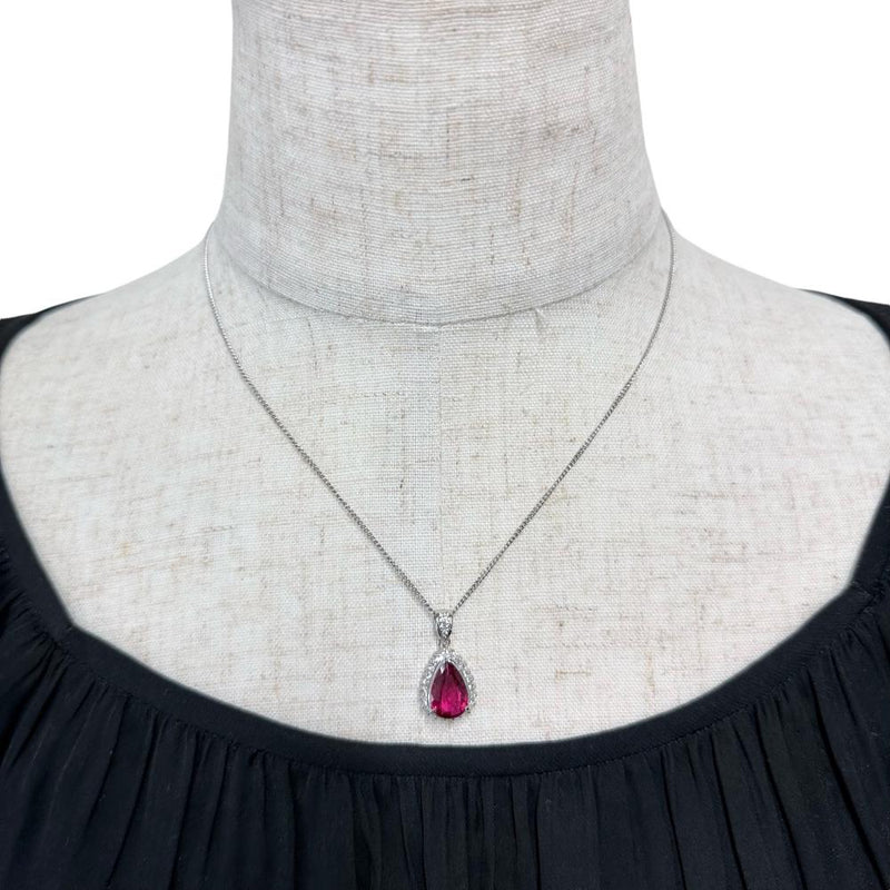 ピンクトルマリン（ルベライト） 2.69ct ダイヤモンド 0..39ct ペンダントトップ Pt900プラチナ 4.1g レディース
【中古】【真子質店】【NN】




【DKMa】