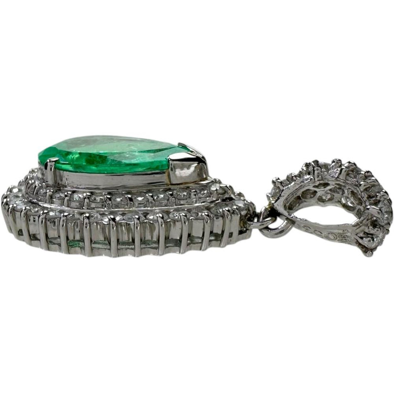 エメラルド 3.15ct ダイヤモンド 0.89/0.53ct ペンダントトップ Pt900プラチナ 7.1g レディース
【中古】【真子質店】【NN】




【IKxMo】