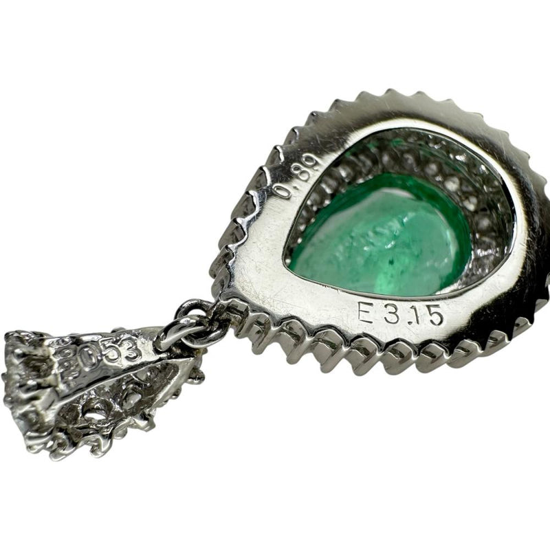 エメラルド 3.15ct ダイヤモンド 0.89/0.53ct ペンダントトップ Pt900プラチナ 7.1g レディース
【中古】【真子質店】【NN】




【IKxMo】