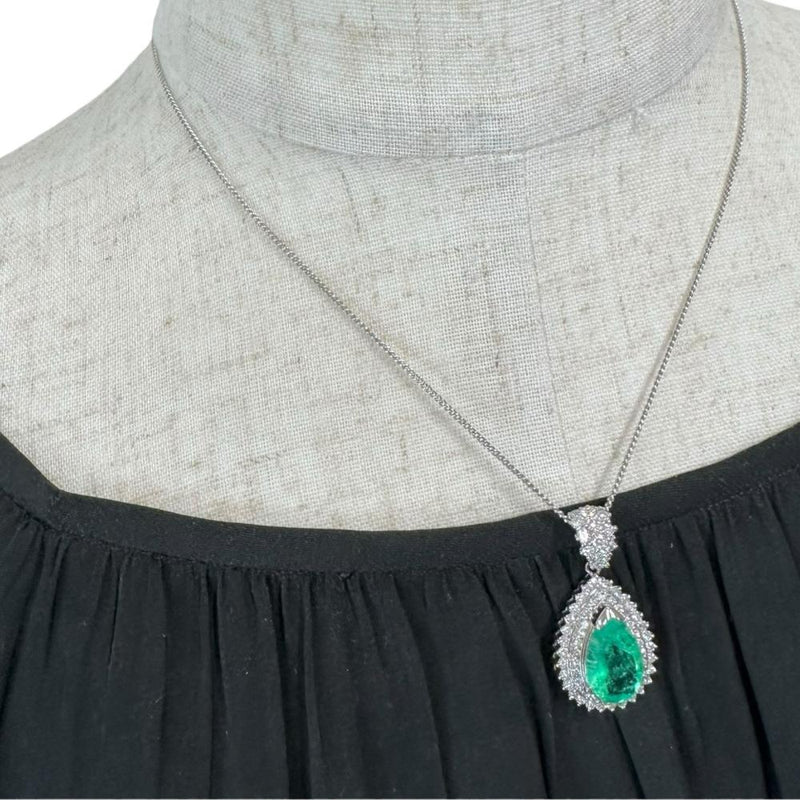 エメラルド 3.15ct ダイヤモンド 0.89/0.53ct ペンダントトップ Pt900プラチナ 7.1g レディース
【中古】【真子質店】【NN】




【IKxMo】