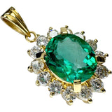 エメラルド 1.43ct ダイヤモンド 0.73ct ペンダントトップ K18ゴールド 18金 3.1g レディース
【中古】【真子質店】【NN】




【IxMoY】