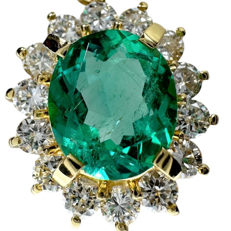 エメラルド 1.43ct ダイヤモンド 0.73ct ペンダントトップ K18ゴールド 18金 3.1g レディース
【中古】【真子質店】【NN】




【IxMoY】