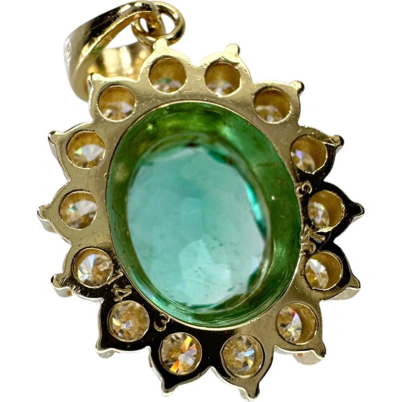 エメラルド 1.43ct ダイヤモンド 0.73ct ペンダントトップ K18ゴールド 18金 3.1g レディース
【中古】【真子質店】【NN】




【IxMoY】