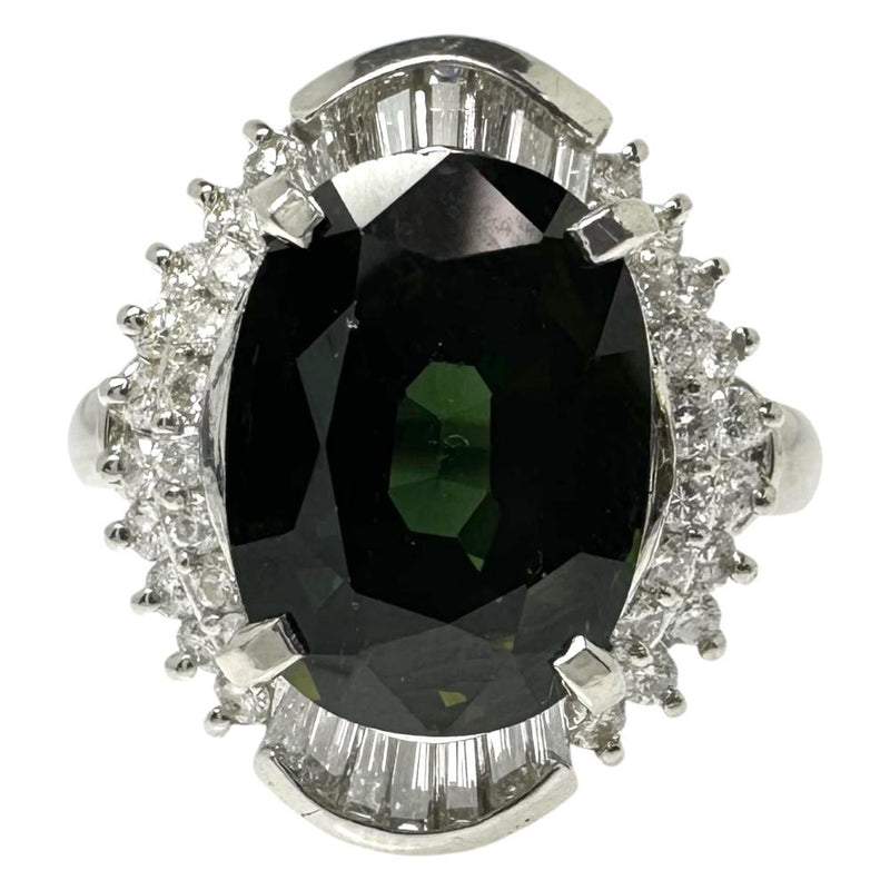 15.5号 サファイア (グリーンカラー)  5.68ct ダイヤモンド 計0.75ct リング・指輪 Pt900プラチナ 9.1g レディース
【中古】【真子質店】【NN】




【KDMi】