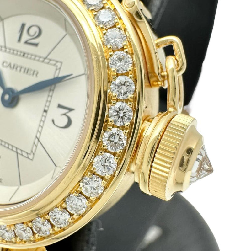 【CARTIER/カルティエ】 ミスパシャ ダイヤベゼル WJ124014 箱/保あり 腕時計 K18YGイエローゴールド クオーツ シルバー文字盤 レディース
【中古】【真子質店】【BL】




【IMiKxx】