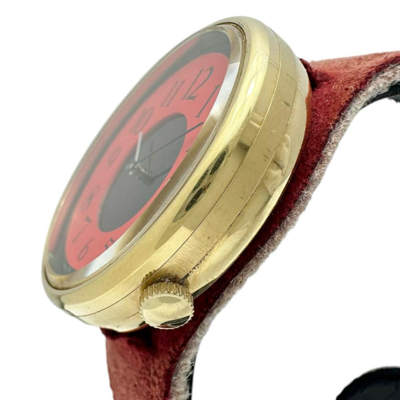 【SEIKO/セイコー】 Bella 11-0780 アンティーク 腕時計 ステンレススチール/レザー/GP 手巻き レッド＆ブラック文字盤/赤ベルト レディース
【中古】【真子質店】【NN】




【IYMo】