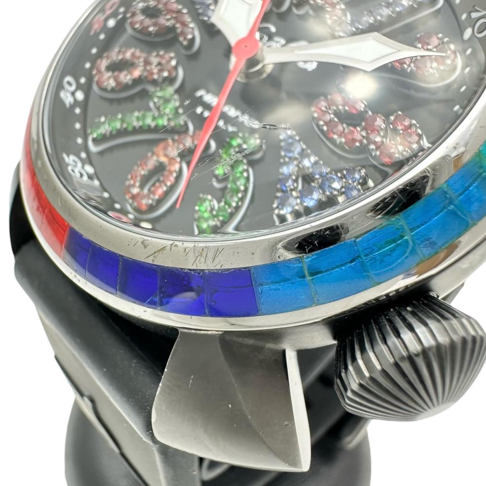 Gaga Milano/ガガミラノ】 ダイバー 30本限定 5042.EPC01SB1F 箱/保