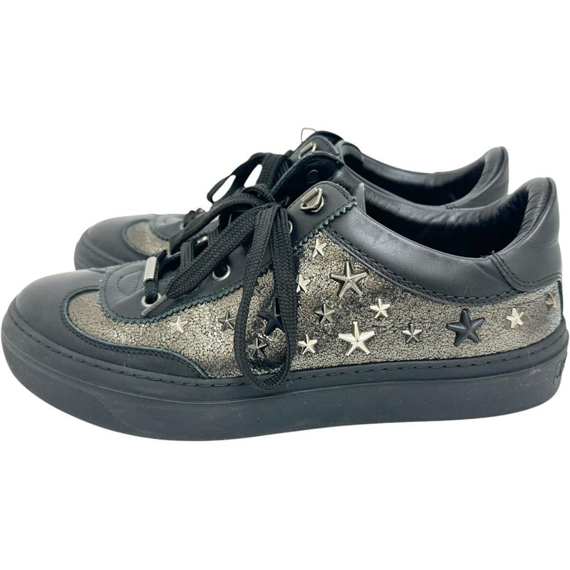 JIMMY CHOO/ジミーチュウ】 スタースタッズ スニーカー レザー