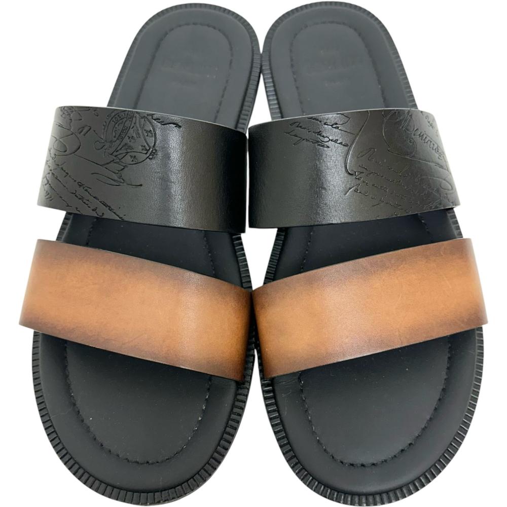 Berluti/ベルルッティ】 シフノス S5715 カリグラフィ サンダル レザー