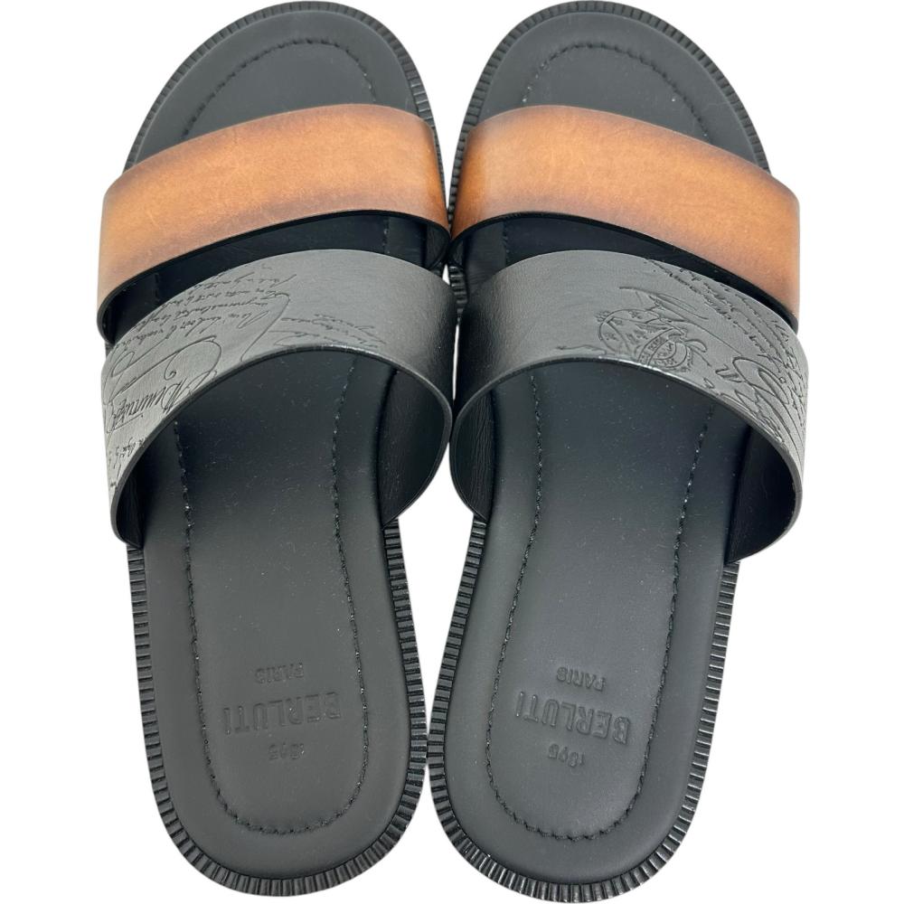 Berluti/ベルルッティ】 シフノス S5715 カリグラフィ サンダル レザー