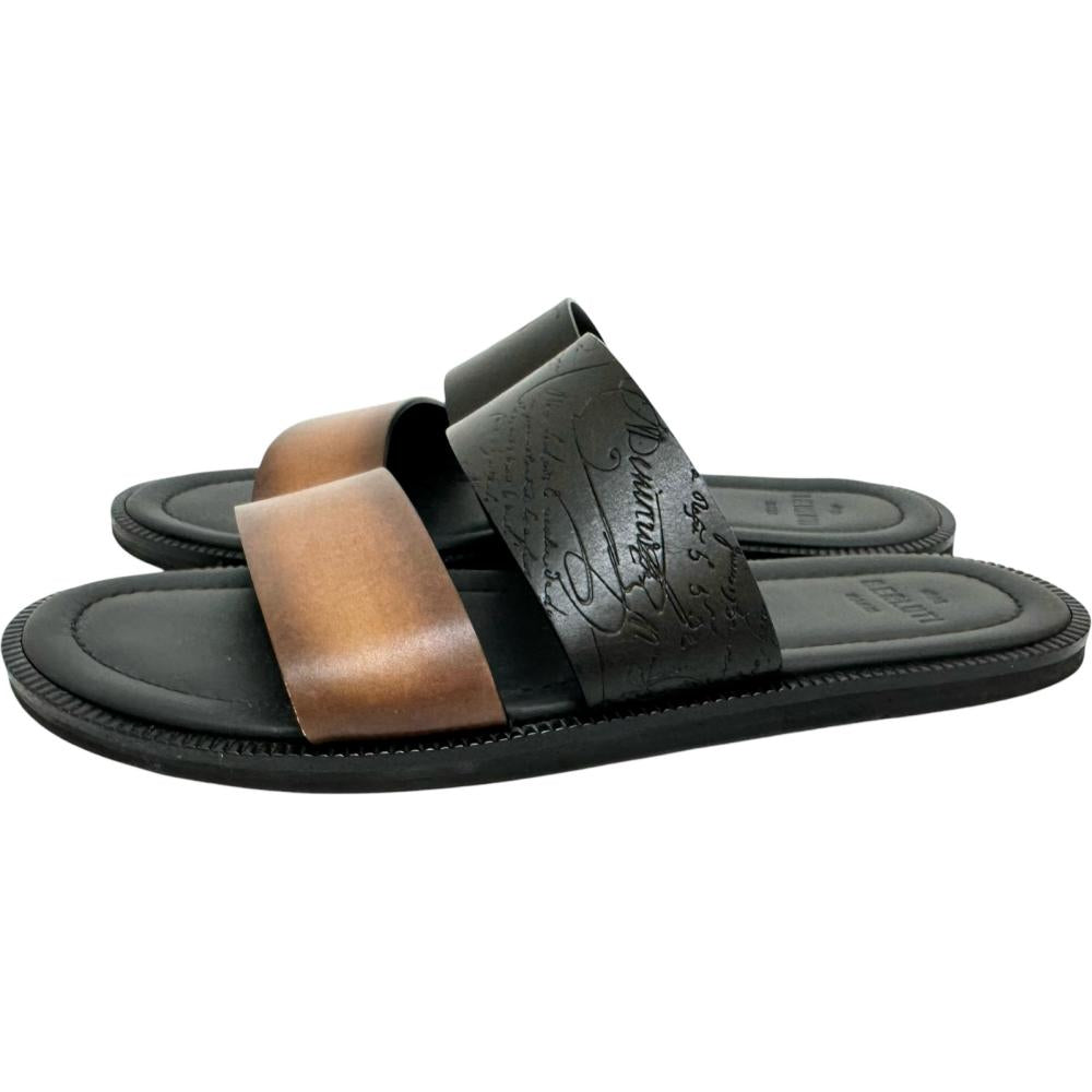 Berluti/ベルルッティ】 シフノス S5715 カリグラフィ サンダル レザー