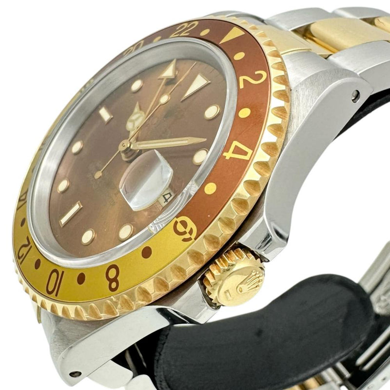 【ROLEX/ロレックス】 GMTマスター2 16713 箱あり 腕時計 ステンレススチール/K18YGイエローゴールド 自動巻き/オートマ N番（1991年） ゴールド文字盤 メンズ
【中古】【真子質店】【BL】




【IYMoxx】
【ex】
