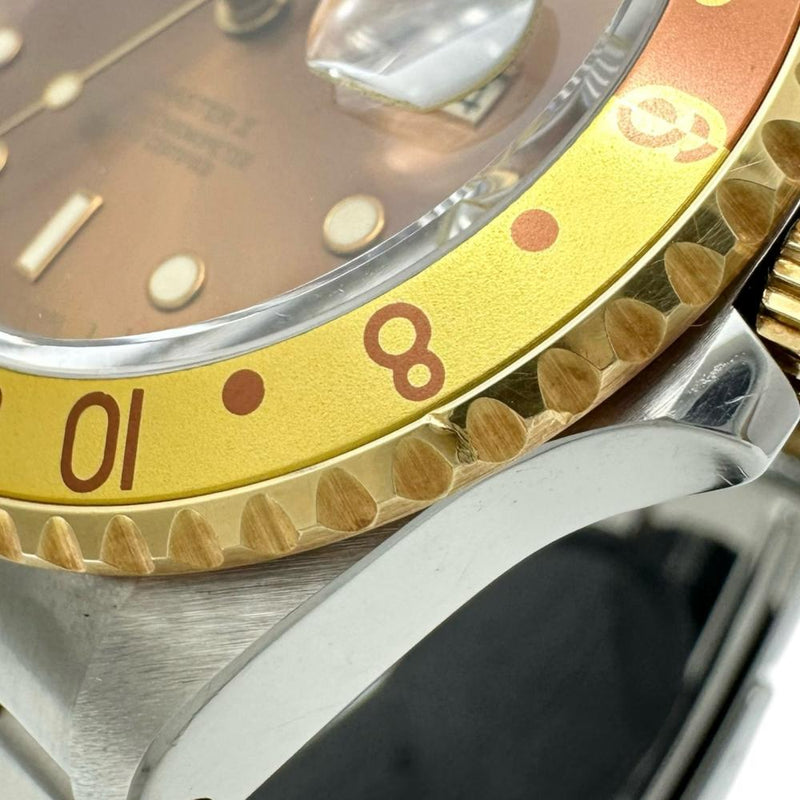 【ROLEX/ロレックス】 GMTマスター2 16713 箱あり 腕時計 ステンレススチール/K18YGイエローゴールド 自動巻き/オートマ N番（1991年） ゴールド文字盤 メンズ
【中古】【真子質店】【BL】




【IYMoxx】
【ex】