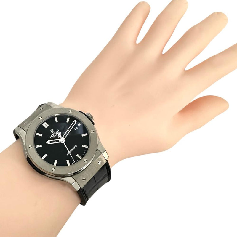 【HUBLOT/ウブロ】 クラシックフュージョン 511.NX.1170.LR  腕時計 チタン/レザー 自動巻き/オートマ 黒文字盤/黒革ベルト メンズ
【中古】【真子質店】【BL】




【DTYMi】