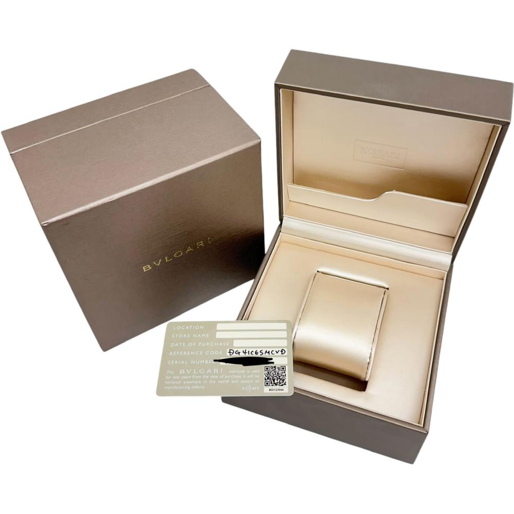BVLGARI/ブルガリ】 ディアゴノ マグネシウム DG41SMC 箱/保/ギャラ