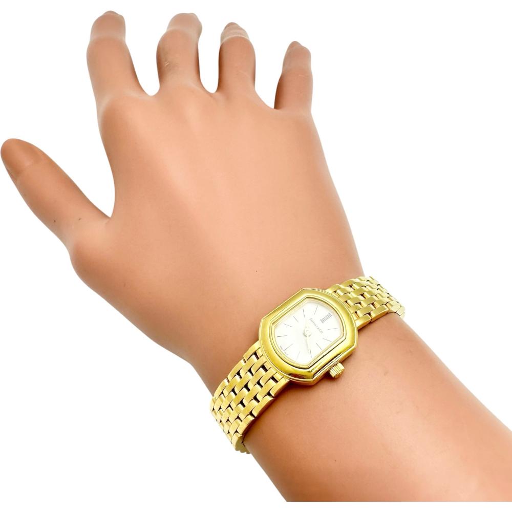 TIFFANY&Co./ティファニー】 マーククーペ 腕時計 K18YGイエロー