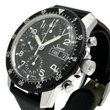 【Sinn/ジン】 デイデイト クロノフラフ 103.B.HD オーバーホール済 腕時計 ステンレススチール/レザー 手巻き 黒文字盤/黒革ベルト メンズ
【中古】【真子質店】【GD】




【ITYMo】