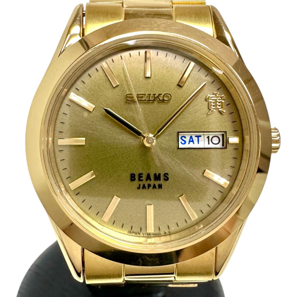 SEIKO/セイコー】 V158-HAA0 SEIKO×BEAMS JAPAN ビームスコラボ