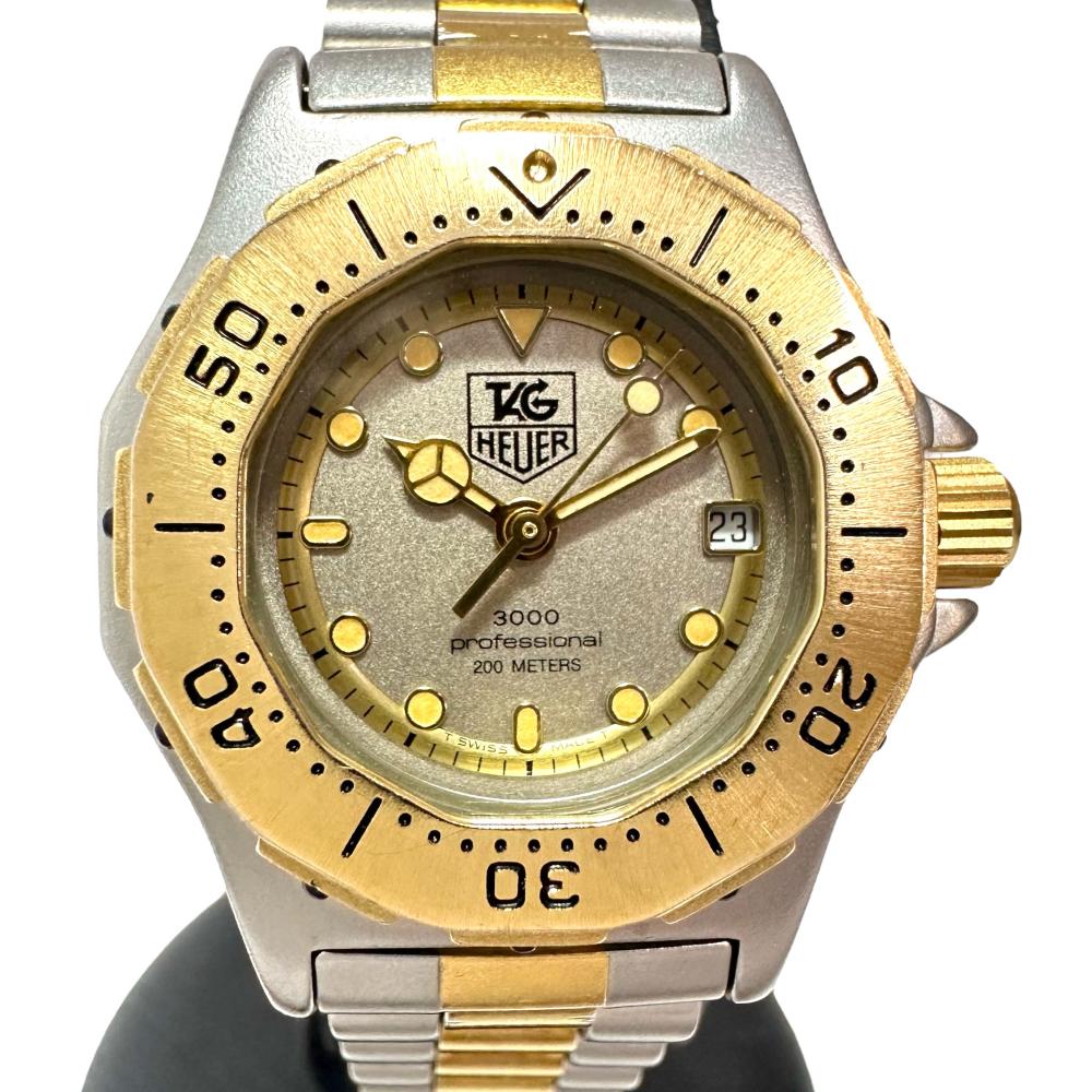 TAGHEUER タグホイヤー　レディース　クォーツ　デイト　934.208 TAG HEUER/タグホイヤー】 プロフェッショナル 3000 934.208 ダイバー