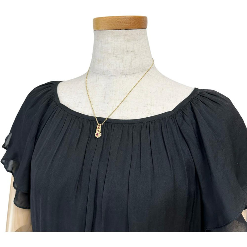 ルビー 0.38 ct ダイヤモンド 0.11ct ネックレス K18ゴールド 18金 4.6g 43cm レディース
【中古】【真子質店】【NN】




【DYx】