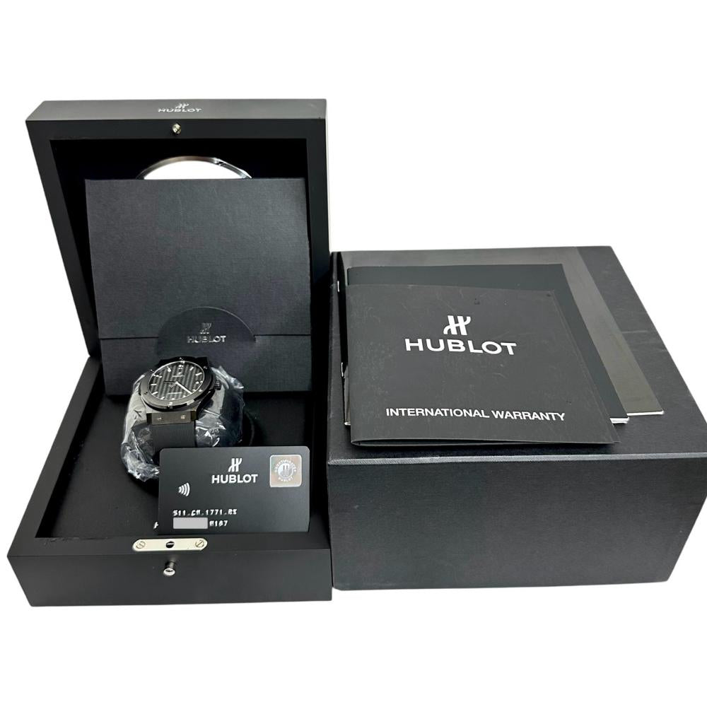 HUBLOT/ウブロ】 クラシックフュージョン ブラックマジック 511.CM