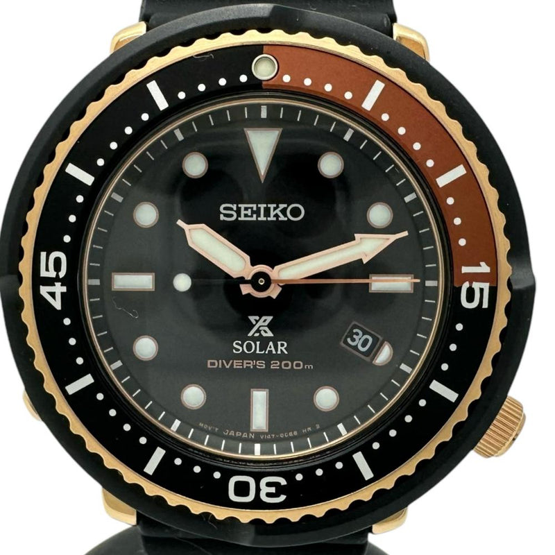 【SEIKO/セイコー】 ジャーナルスタンダードコラボ V147-0CH0 腕時計 ステンレススチール/ラバー ソーラー 黒文字盤/金パーツ メンズ
【中古】【真子質店】【GD】




【TTx】