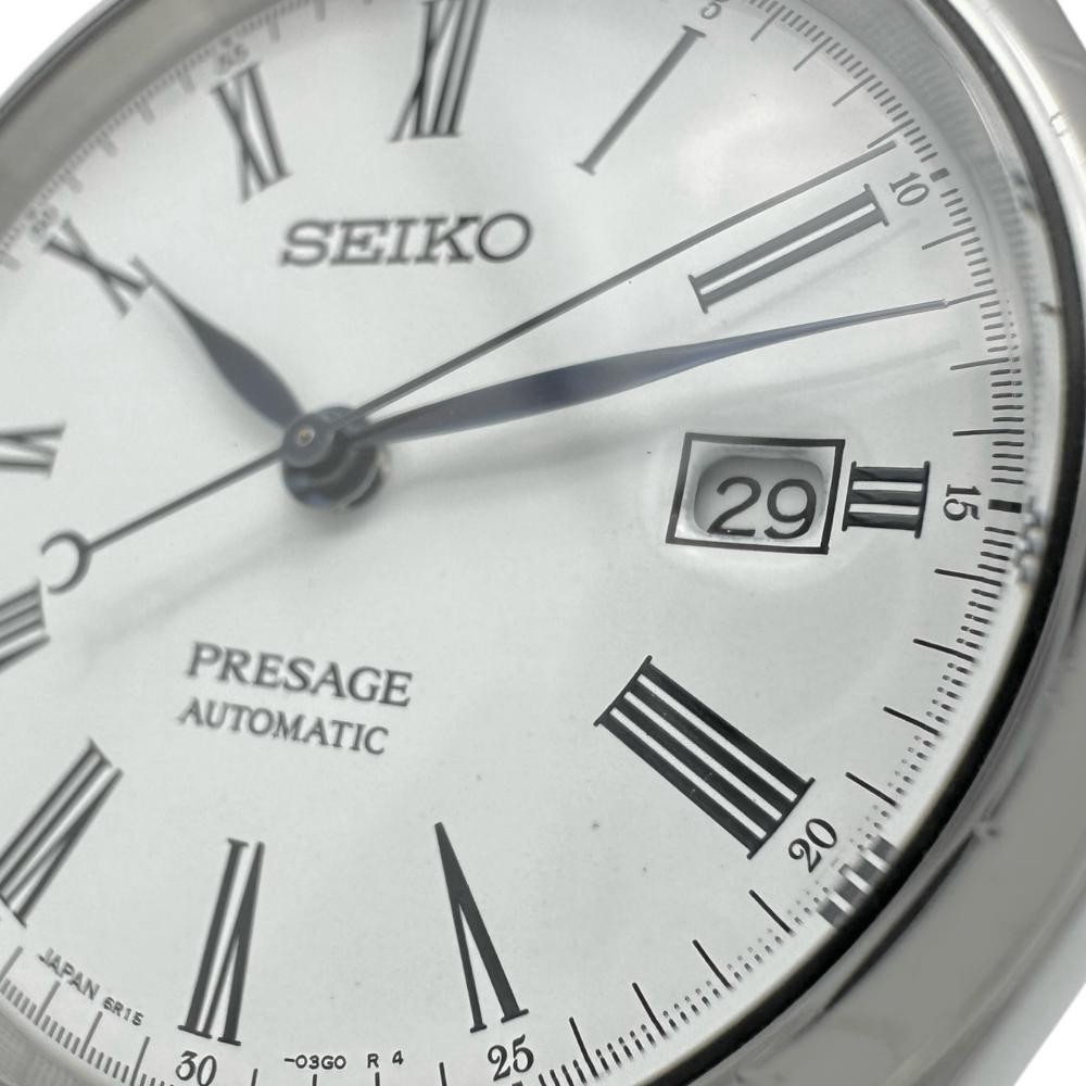 SEIKO/セイコー】 プレサージュ【琺瑯ダイアル】 6R15-03V0