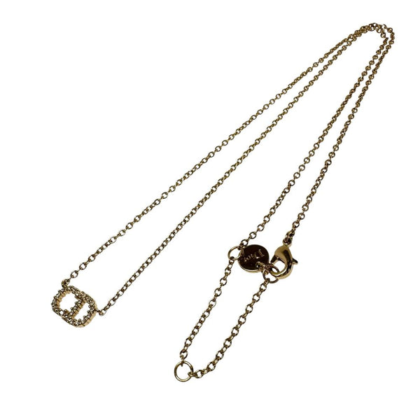 【Christian Dior/クリスチャンディオール】 ロゴ ネックレス GP/ラインストーン 3.6g 50cm ゴールド レディース
【中古】【真子質店】【BL】




【Txx】