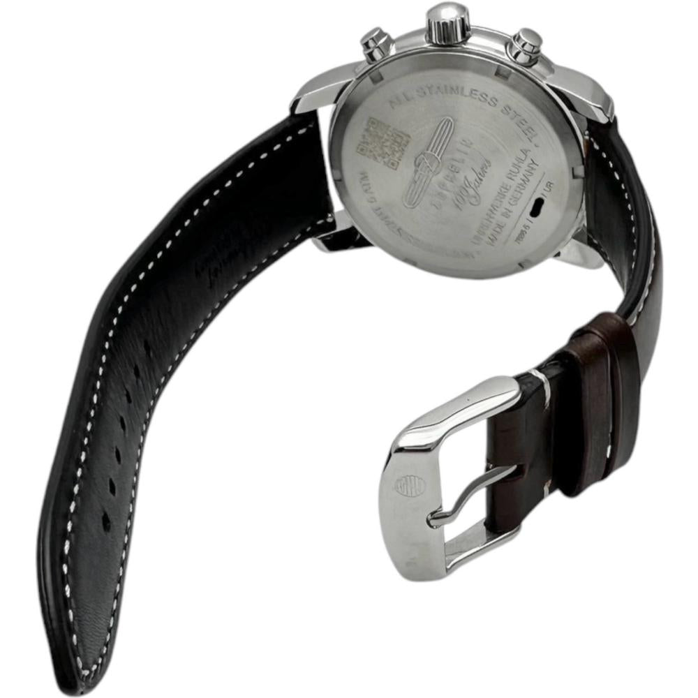 クロノグラフ【100周年記念 コードバンレザー】 7686-5 【ZEPPELIN