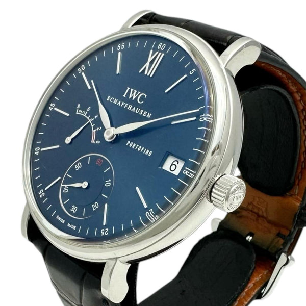 【IWC/インターナショナルウォッチカンパニー】 ポートフィノ 8days【裏スケルトン】 IW510106 腕時計 ステンレススチール/レザー 手巻き 紺文字盤/黒革ベルト メンズ
【中古】【真子質店】【BL】




【DDMoMo】