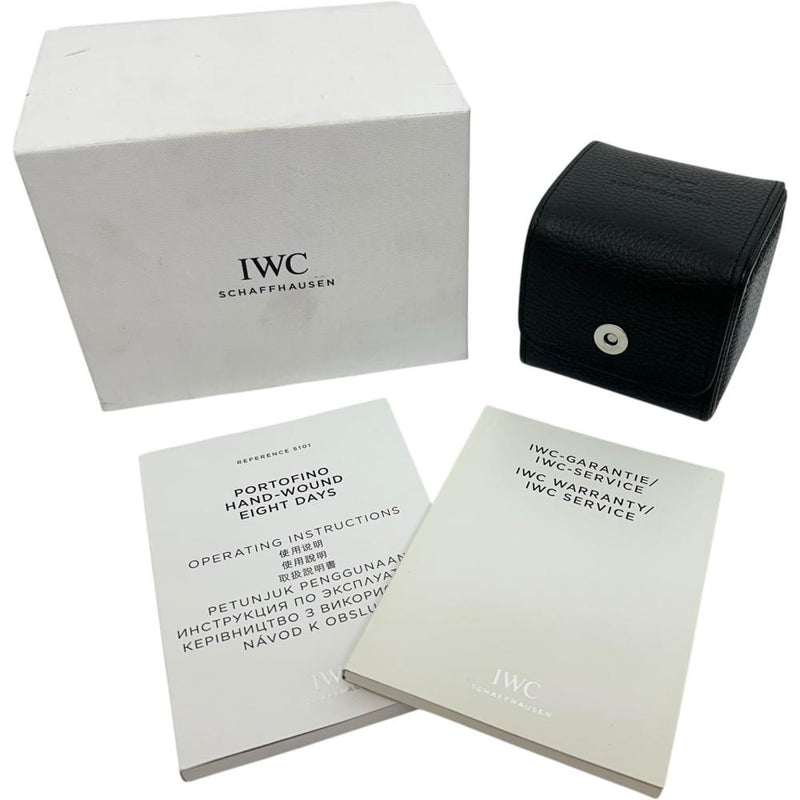 【IWC/インターナショナルウォッチカンパニー】 ポートフィノ 8days【裏スケルトン】 IW510106 腕時計 ステンレススチール/レザー 手巻き 紺文字盤/黒革ベルト メンズ
【中古】【真子質店】【BL】




【DDMoMo】