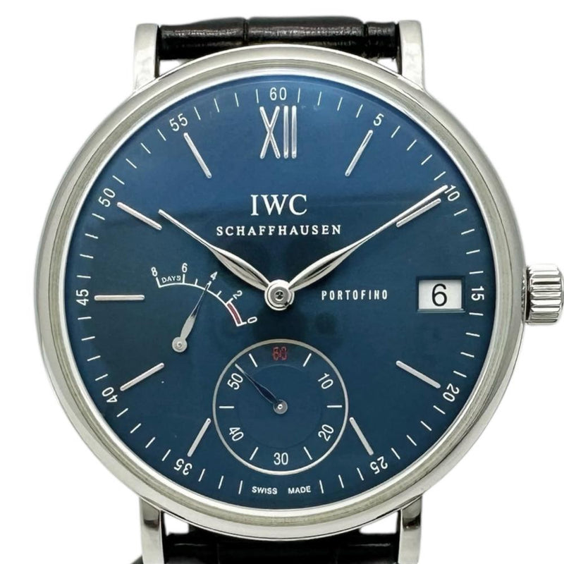【IWC/インターナショナルウォッチカンパニー】 ポートフィノ 8days【裏スケルトン】 IW510106 腕時計 ステンレススチール/レザー 手巻き 紺文字盤/黒革ベルト メンズ
【中古】【真子質店】【BL】




【DDMoMo】