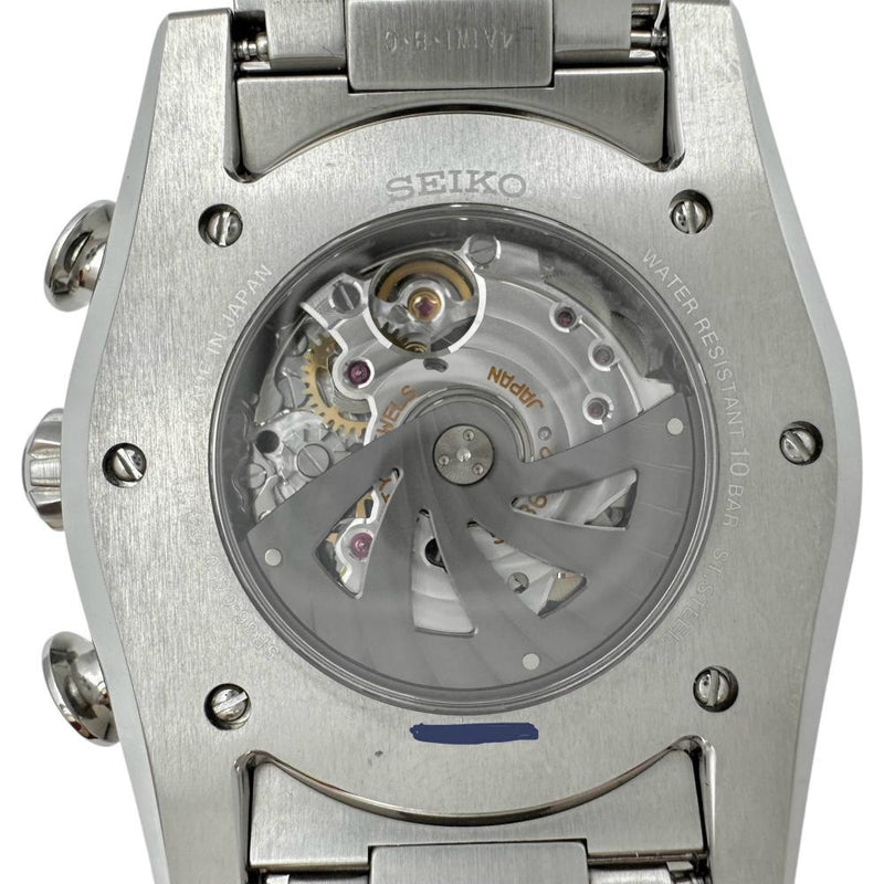 【SEIKO/セイコー】 ブライツ アナンタ クロノグラフ【裏スケルトン】 SAEA003(5R86-0AL0) 箱/保証書付き　GMT　パワーリザーブ 腕時計 ステンレススチール スプリングドライブ 黒文字盤/シルバー メンズ
【中古】【真子質店】【BL】




【MaxTMo】