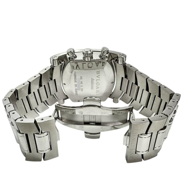 【BVLGARI/ブルガリ】 アショーマ AA48SCH  クロノグラフ 腕時計 ステンレススチール 自動巻き/オートマ 黒文字盤 メンズ
【中古】【真子質店】【GD】




【TxMaMo】