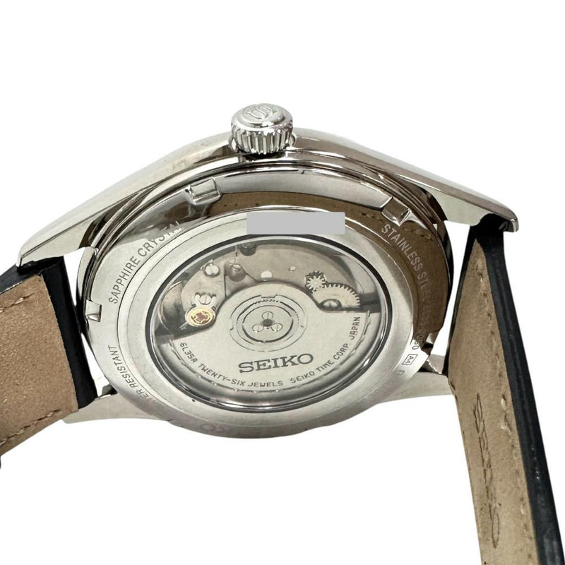 【SEIKO/セイコー】 プレサージュ SARA017  裏スケルトン 琺瑯ダイヤル 腕時計 ステンレススチール/レザー/琺瑯 自動巻き/オートマ 白文字盤/紺革ベルト メンズ
【中古】【真子質店】【GD】




【IMaKMo】