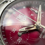 【TAG HEUER/タグホイヤー】 キリウム プロフェッショナル CL1213 クロノグラフ 腕時計 ステンレススチール クオーツ 赤文字盤/シルバーベルト レディース
【中古】【真子質店】【GD】




【DKMa】