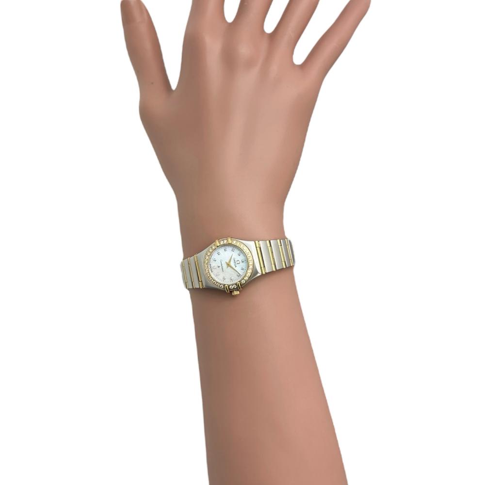 OMEGA/オメガ】 コンステレーション ミニ ダイヤベゼル 12P フルバー