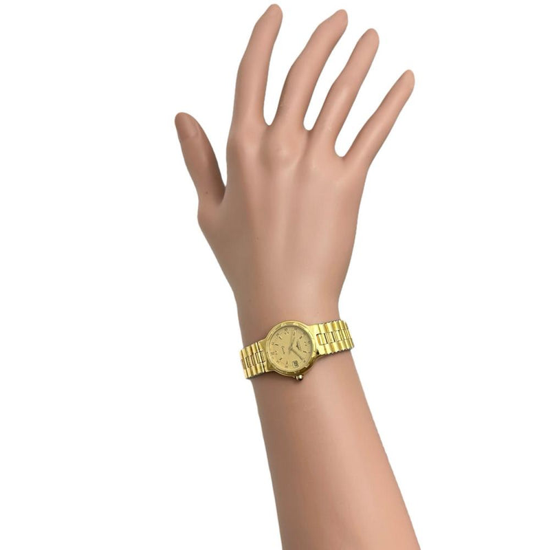 【LONGINES/ロンジン】 コンクエスト 腕時計 GP クオーツ ゴールド文字盤/金色ベルト レディース
【中古】【真子質店】【GD】




【TMox】