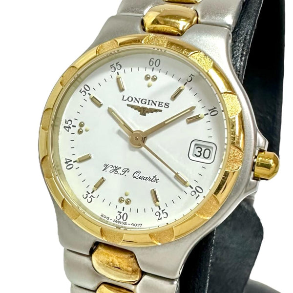 【LONGINES/ロンジン】 コンクエスト 4017 腕時計 ステンレススチール/GP クオーツ 白文字盤 レディース
【中古】【真子質店】【GD】




【TIx】