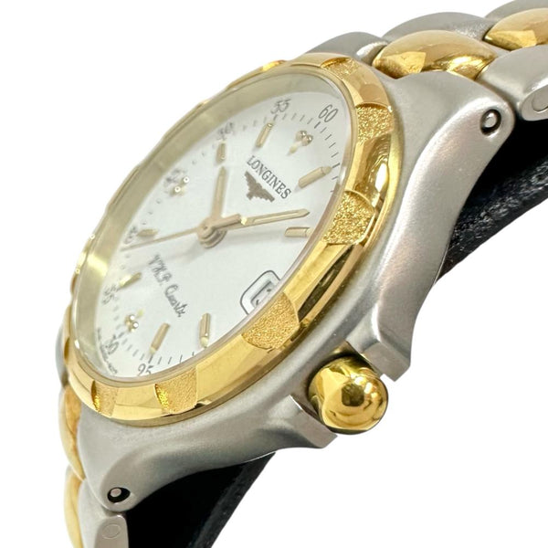 【LONGINES/ロンジン】 コンクエスト 4017 腕時計 ステンレススチール/GP クオーツ 白文字盤 レディース
【中古】【真子質店】【GD】




【TIx】