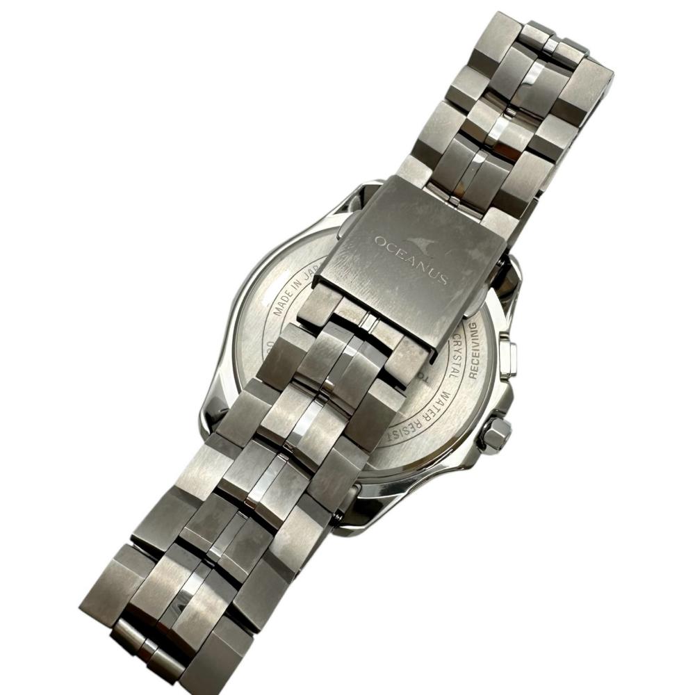 CASIO/カシオ】 オシアナス マンタ OCW-S400 腕時計 チタン ソーラー