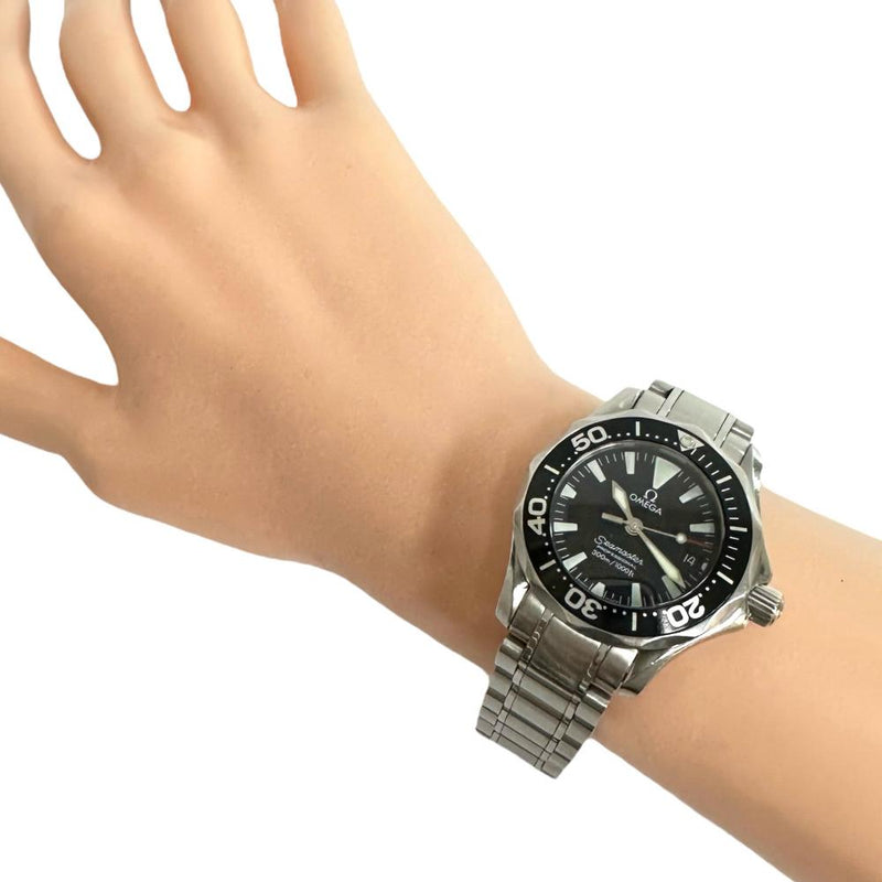 【OMEGA/オメガ】 シーマスター 300 2284.50  腕時計 ステンレススチール クオーツ 黒文字盤 レディース
【中古】【真子質店】【GD】




【STS】